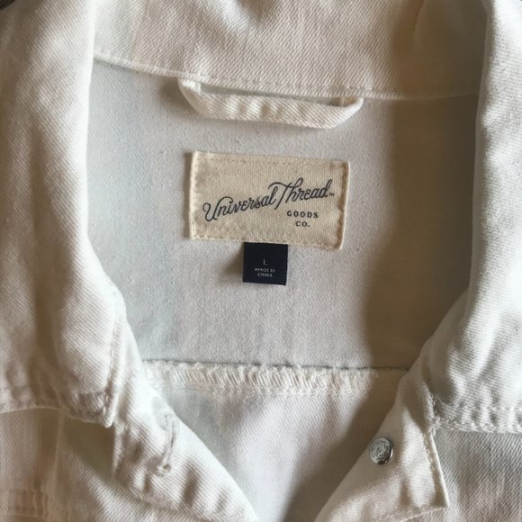 Universal Thread White Jacket - Picture 2 of 5